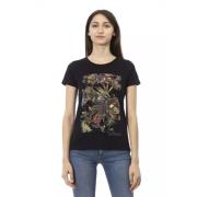 Trussardi Elegant Couture Tee med korta rmar Black, Dam