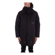 C.p. Company Metropolis Parka Svart Kappa Black, Herr