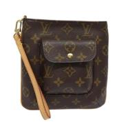 Louis Vuitton Vintage Pre-owned Canvas necessrer Brown, Dam