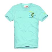 MC2 Saint Barth T-Shirts Blue, Herr