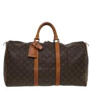 Louis Vuitton Vintage Pre-owned Canvas resvskor Brown, Unisex