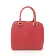 Louis Vuitton Vintage Pre-owned Laeder louis-vuitton-vskor Red, Dam