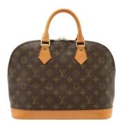 Louis Vuitton Vintage Pre-owned Canvas louis-vuitton-vskor Brown, Dam