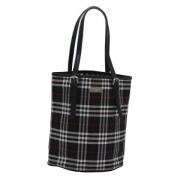 Burberry Vintage Pre-owned Nylon totevskor Black, Dam