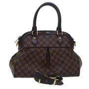 Louis Vuitton Vintage Pre-owned Canvas handvskor Brown, Dam