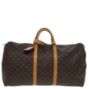 Louis Vuitton Vintage Pre-owned Canvas resvskor Brown, Dam