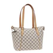 Louis Vuitton Vintage Pre-owned Canvas louis-vuitton-vskor White, Dam