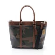 Coach Pre-owned Pre-owned Plast handvskor Brown, Dam