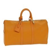 Louis Vuitton Vintage Pre-owned Laeder louis-vuitton-vskor Orange, Dam