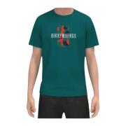 Bikkembergs Herr Logo Print T-Shirt Green, Herr