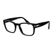 Persol Stiliga Optiska Glasögon Modell 0Po3334V Black, Unisex