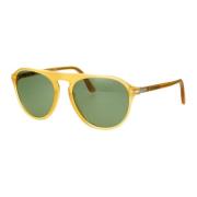 Persol Stiliga solglasögon med modell 0Po3302S Yellow, Unisex