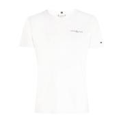 Tommy Hilfiger Vintage Logo T-Shirt White, Dam