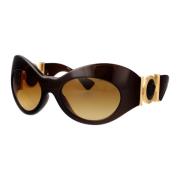 Versace Stiliga solglasögon med modell 0Ve4462 Brown, Dam