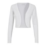 Kaffe Bolero Strik 500020 Chalk White, Dam