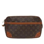 Louis Vuitton Vintage Pre-owned Canvas kuvertvskor Brown, Dam