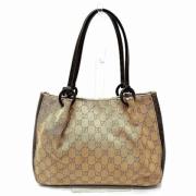 Gucci Vintage Pre-owned Canvas gucci-vskor Brown, Dam