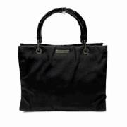 Gucci Vintage Pre-owned Nylon gucci-vskor Black, Dam