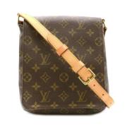 Louis Vuitton Vintage Pre-owned Belagd canvas louis-vuitton-vskor Brow...