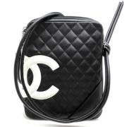 Chanel Vintage Pre-owned Laeder chanel-vskor Black, Dam