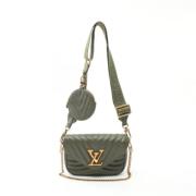 Louis Vuitton Vintage Pre-owned Laeder louis-vuitton-vskor Beige, Dam