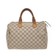 Louis Vuitton Vintage Pre-owned Canvas louis-vuitton-vskor Beige, Dam