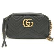 Gucci Vintage Pre-owned Laeder gucci-vskor Black, Dam