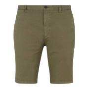 Hugo Boss Chino Shorts Green, Herr