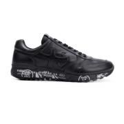 Premiata Läder Sneakers Black, Herr