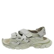 Balenciaga Vintage Pre-owned Gummi sandaler Gray, Herr