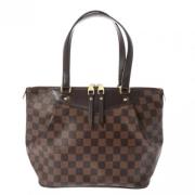 Louis Vuitton Vintage Pre-owned Tyg handvskor Brown, Dam