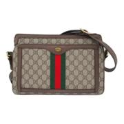 Gucci Vintage Pre-owned Canvas gucci-vskor Beige, Dam