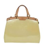 Louis Vuitton Vintage Pre-owned Laeder louis-vuitton-vskor Yellow, Dam