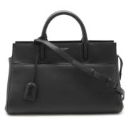 Yves Saint Laurent Vintage Pre-owned Laeder handvskor Black, Dam