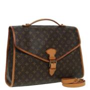 Louis Vuitton Vintage Pre-owned Canvas handvskor Brown, Dam