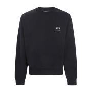 Ami Paris Svart Sweatshirt AM Black, Herr