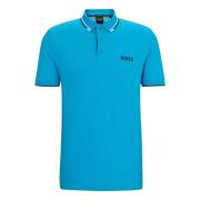 Boss Polo Shirt Blue, Herr