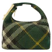 Burberry Nylon handvskor Green, Dam