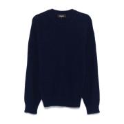 Dsquared2 Stilren Pullover Sweater Blue, Herr