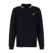 Fred Perry Navy Blue Polo Shirt Blue, Herr