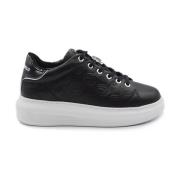 Karl Lagerfeld Casual Sneakers med 2-tums klack Black, Dam