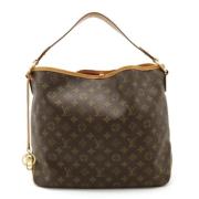 Louis Vuitton Vintage Pre-owned Tyg louis-vuitton-vskor Brown, Dam