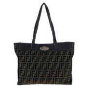 Fendi Vintage Pre-owned Canvas fendi-vskor Brown, Dam