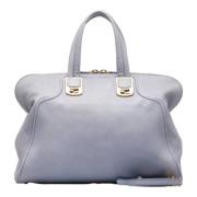 Fendi Vintage Pre-owned Laeder fendi-vskor Purple, Dam