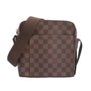 Louis Vuitton Vintage Pre-owned Canvas louis-vuitton-vskor Brown, Dam