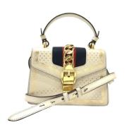 Gucci Vintage Pre-owned Laeder gucci-vskor White, Dam