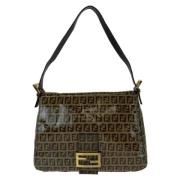 Fendi Vintage Pre-owned Canvas fendi-vskor Brown, Dam