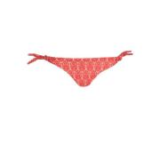 Karl Lagerfeld Röd Badkläder Bikini Botten Slip Red, Dam