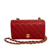 Chanel Vintage Pre-owned Laeder chanel-vskor Red, Dam