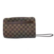 Louis Vuitton Vintage Pre-owned Tyg louis-vuitton-vskor Brown, Dam